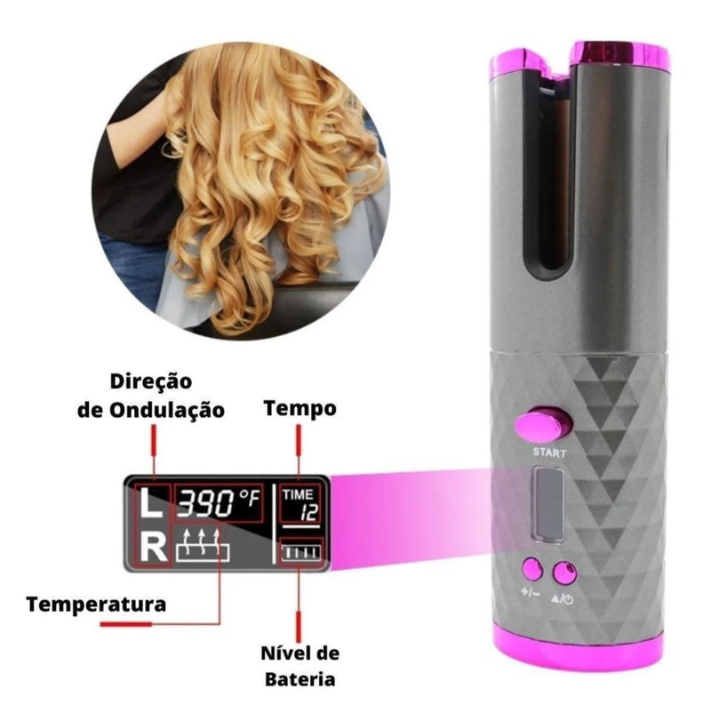 Babyliss Sem Fio Modelador De Cachos Automático Profissional