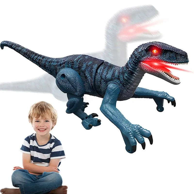 Dinossauro de controle remoto - Velociraptor Brincalhão